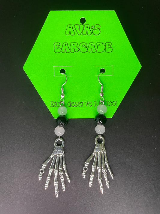 Grave Touch Halloween Earrings
