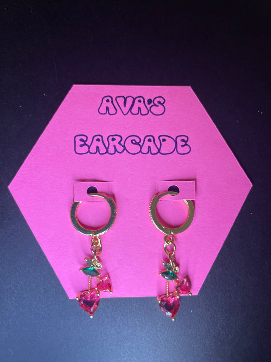 Cherry Bomb Fruit Earrings