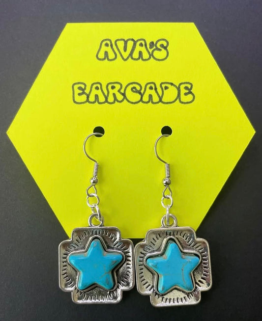 Sea Sprite Turquoise Earrings