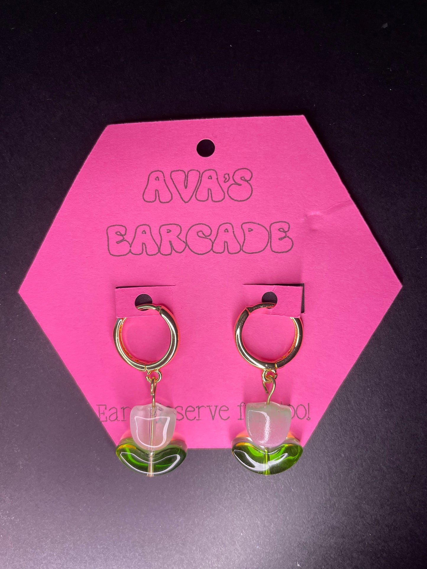 Tulip Tease Flower Earrings