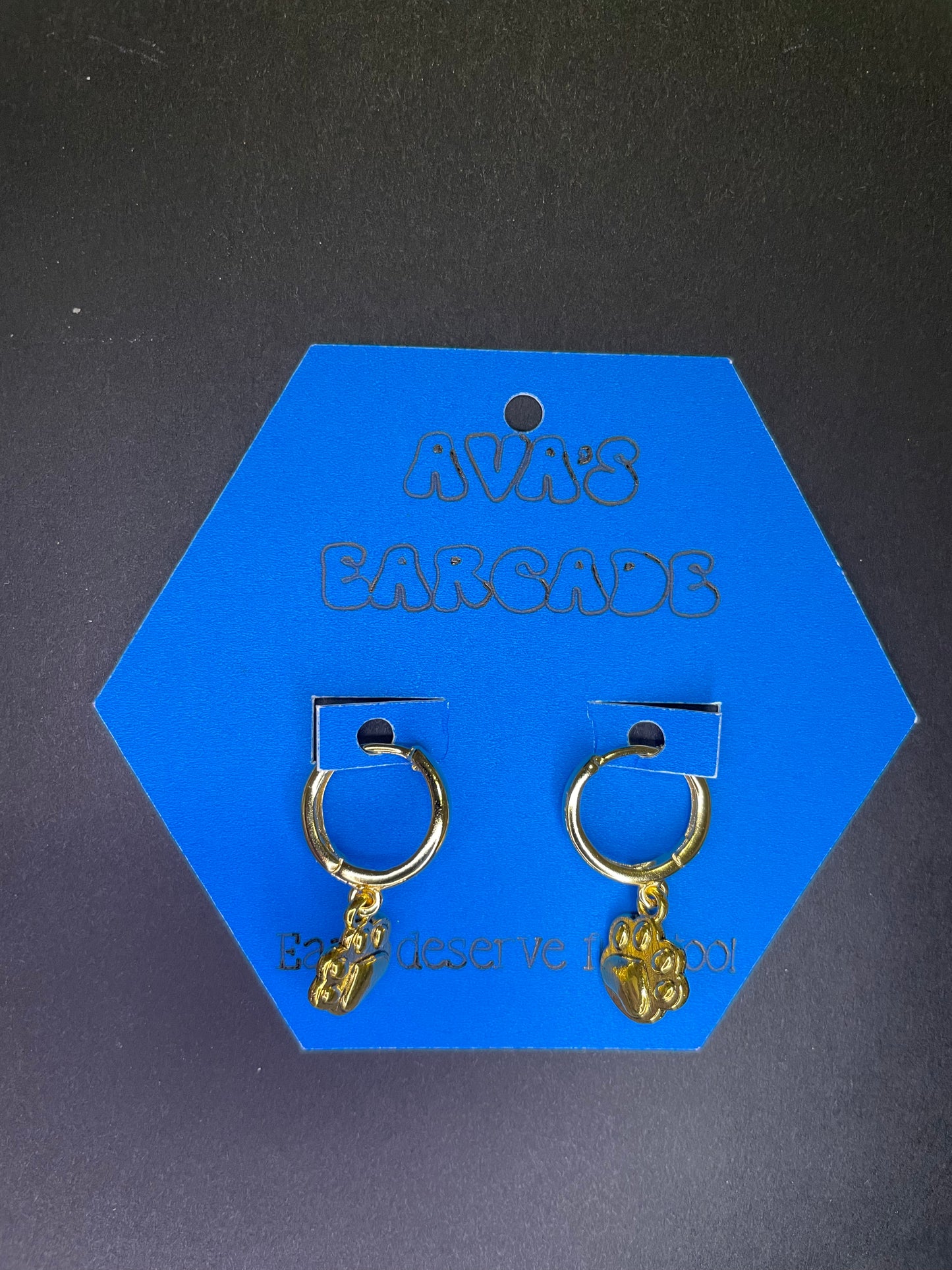 Stay Pawsitive Earrings