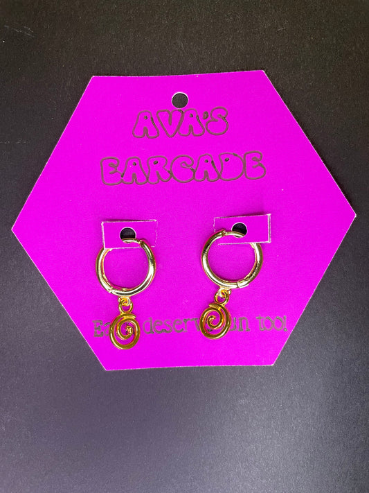 Spirial Out Earrings
