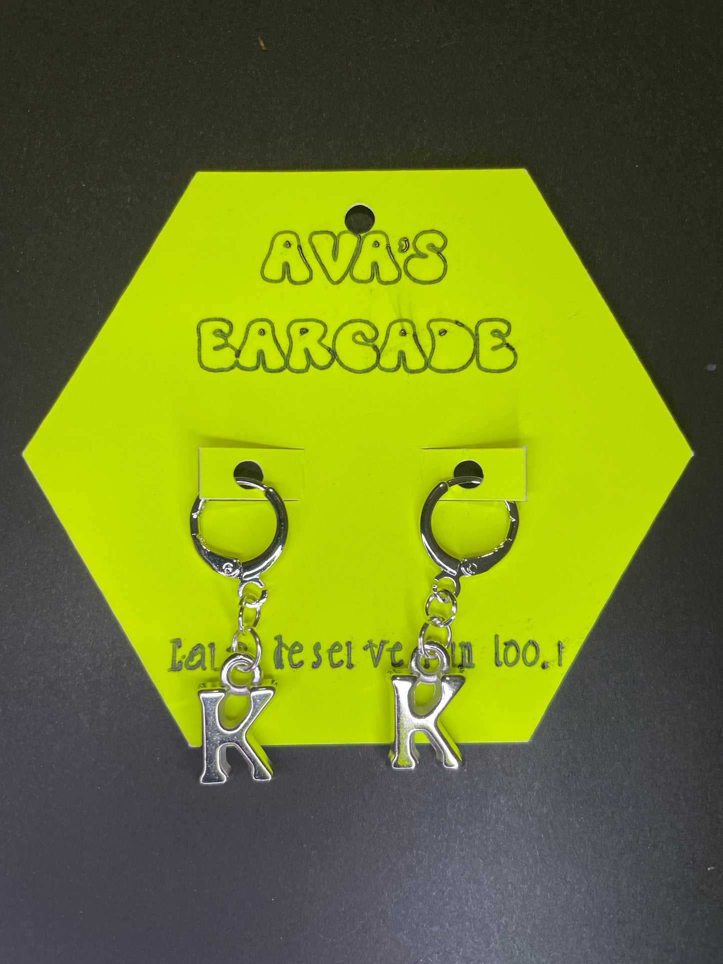 That’s My Letter Earrings