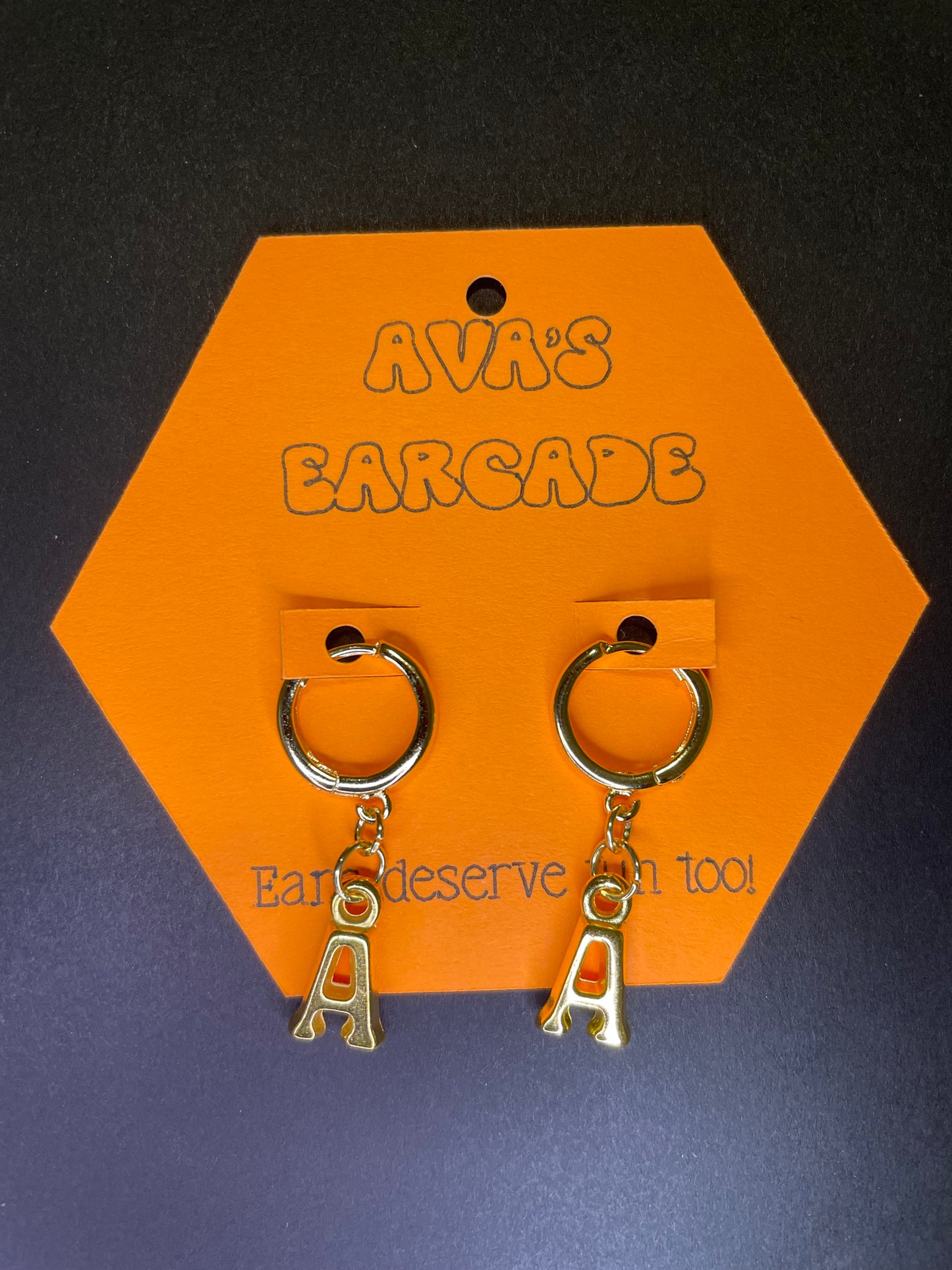 That’s My Letter Earrings