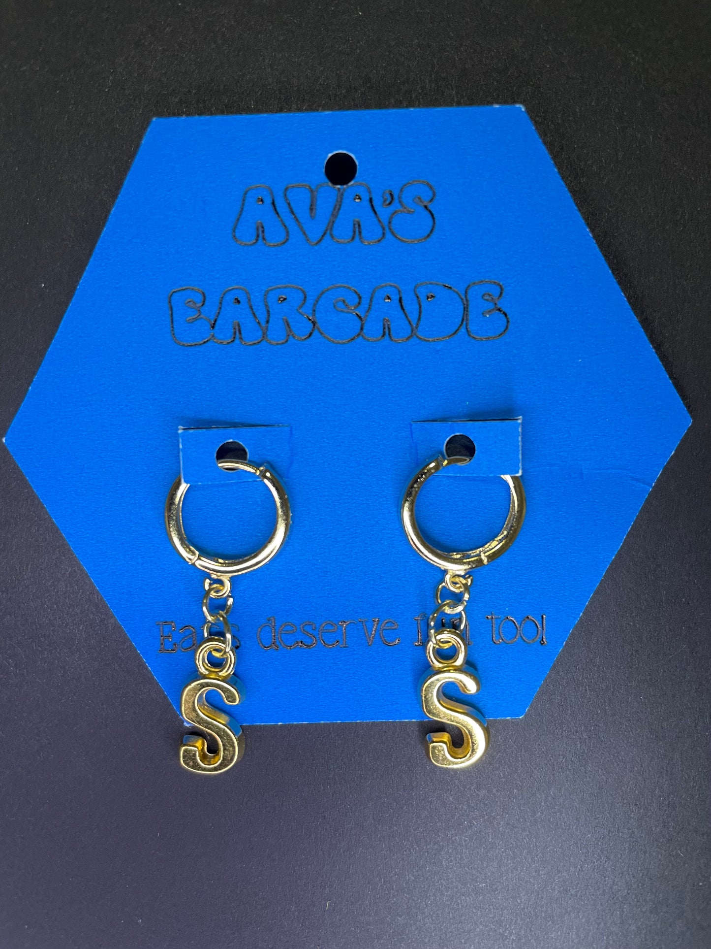 That’s My Letter Earrings