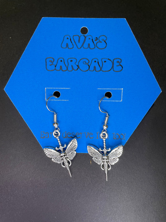 Charmed & Armed Sword Earrings