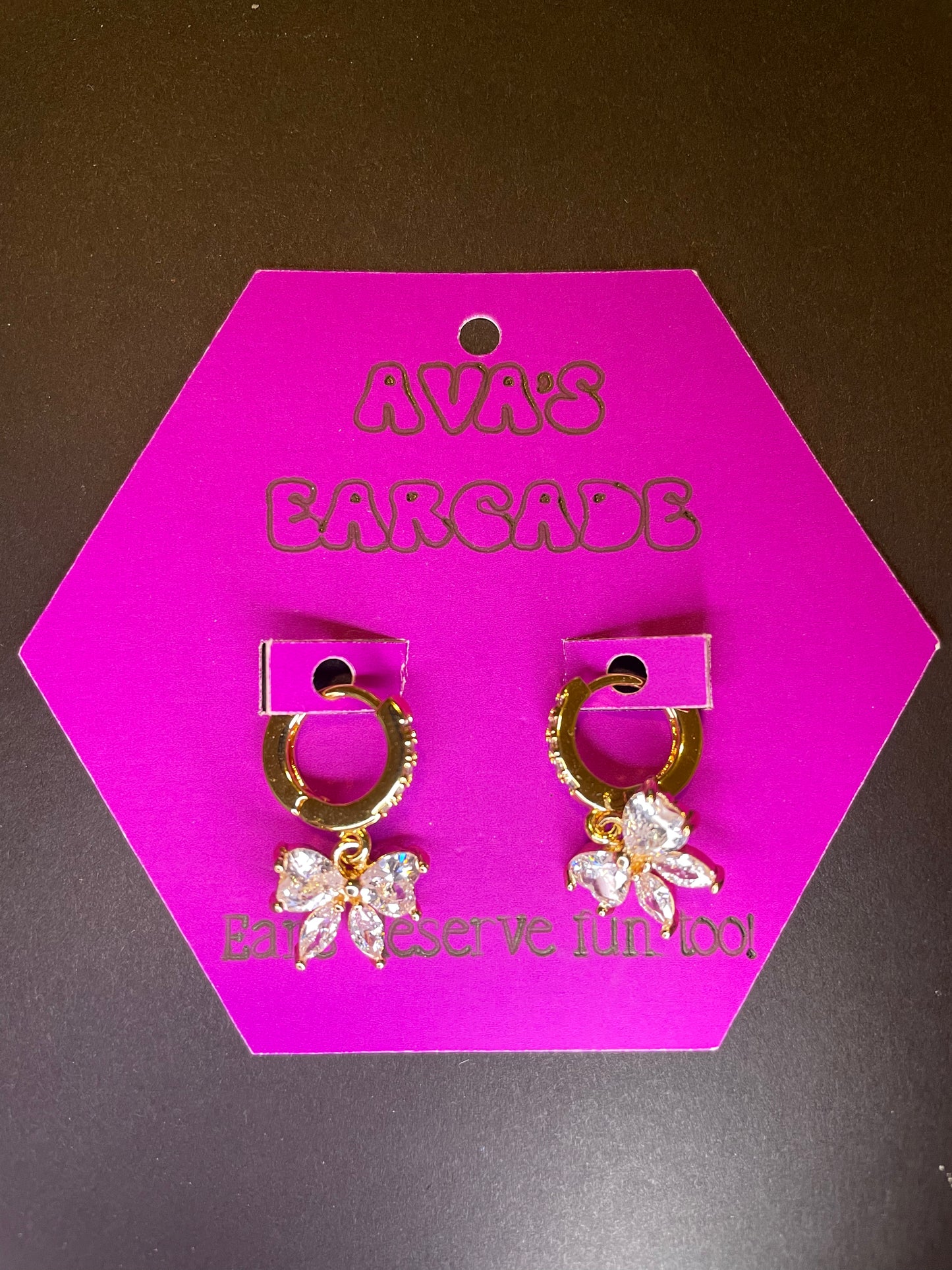 Holly Jolly Bows Christmas Earrings