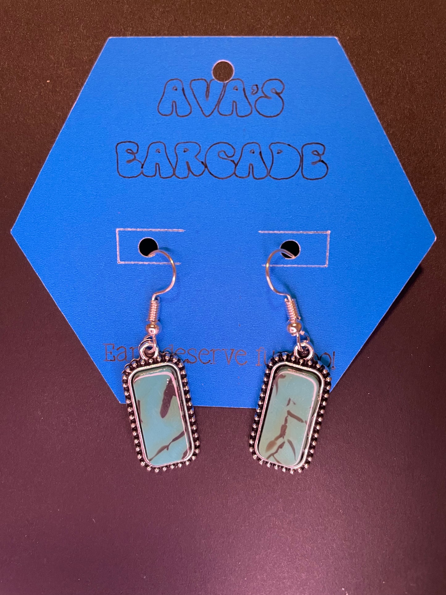 Cowgirl Calm Turquoise Earrings