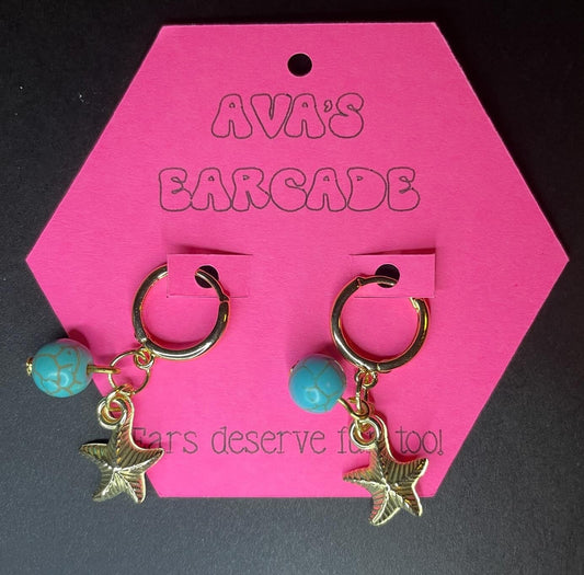 Ocean Tides Beach Earrings