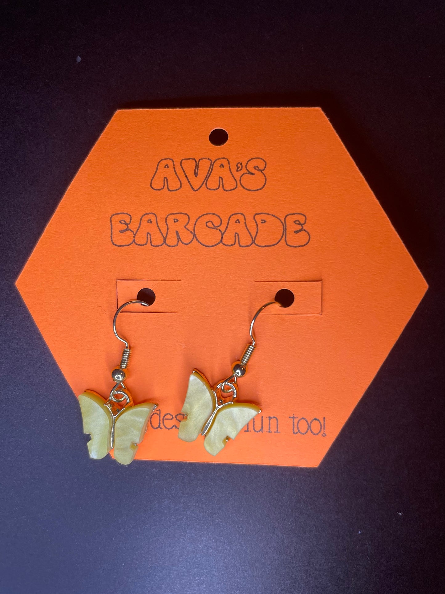 Flying Pretty Butterfly Earrings