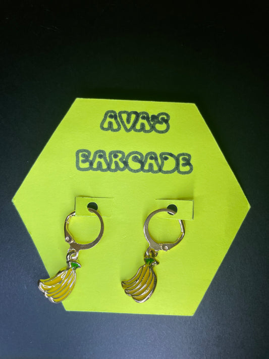 Bananarama Fruit Earrings