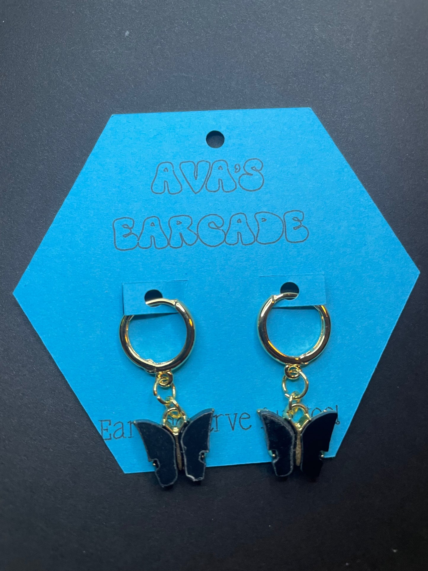 Flying Pretty Butterfly Earrings