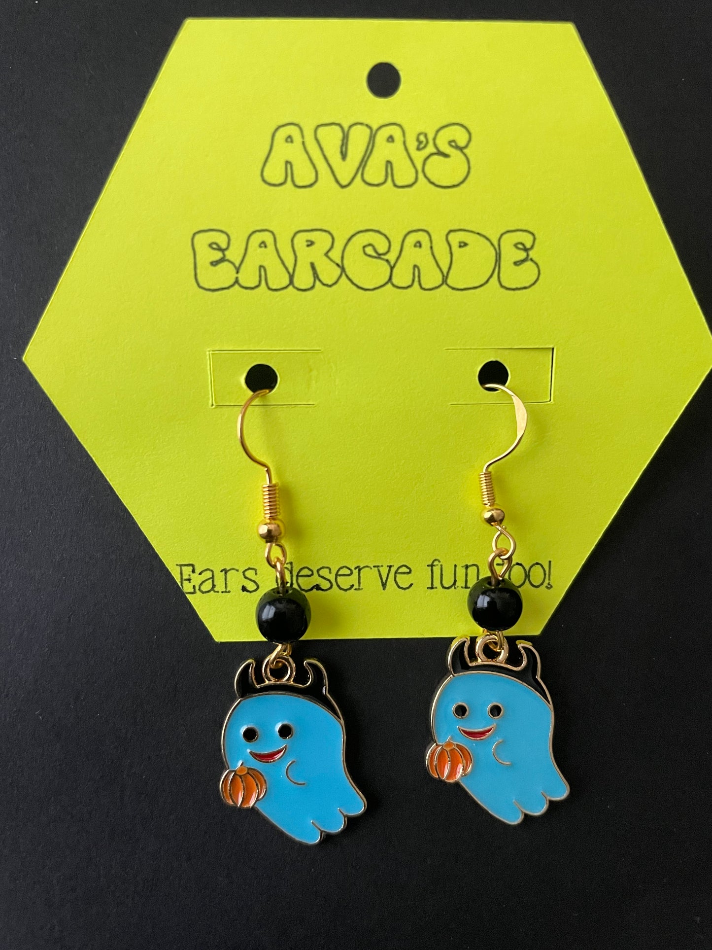 Peekaboo Ghost Earrings