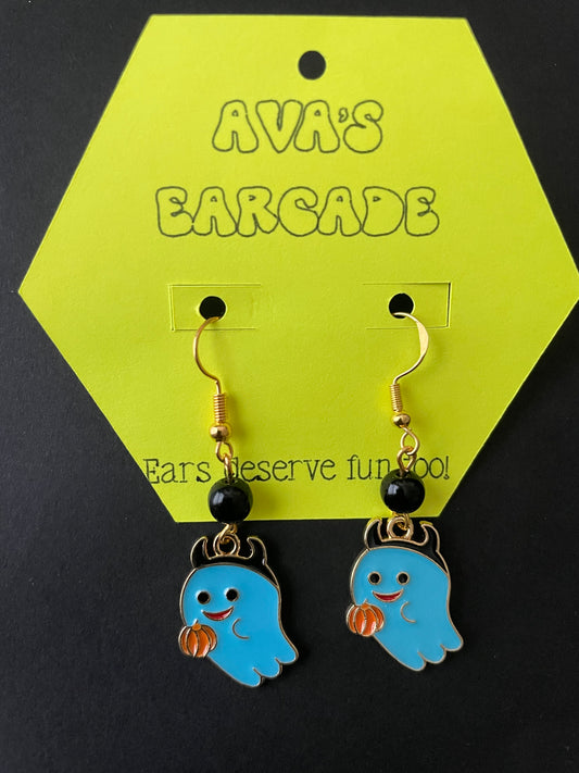 Peekaboo Ghost Earrings