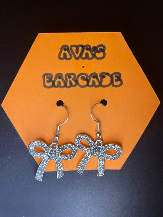 Sparkle Bow Earrings