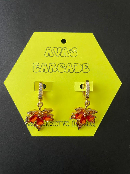 Crisp and Cute Fall Earrings