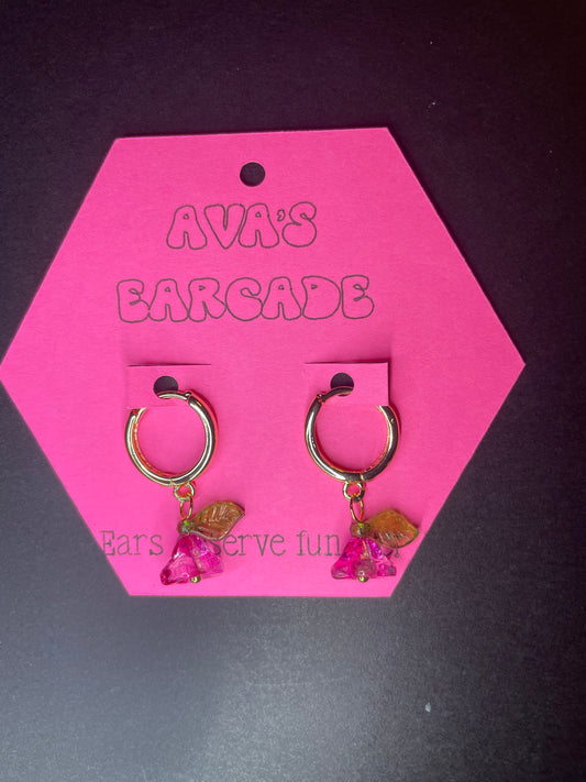 Glow Blooms Flower Earrings