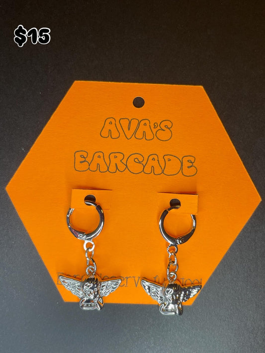 Cloud Nine Angel Earrings