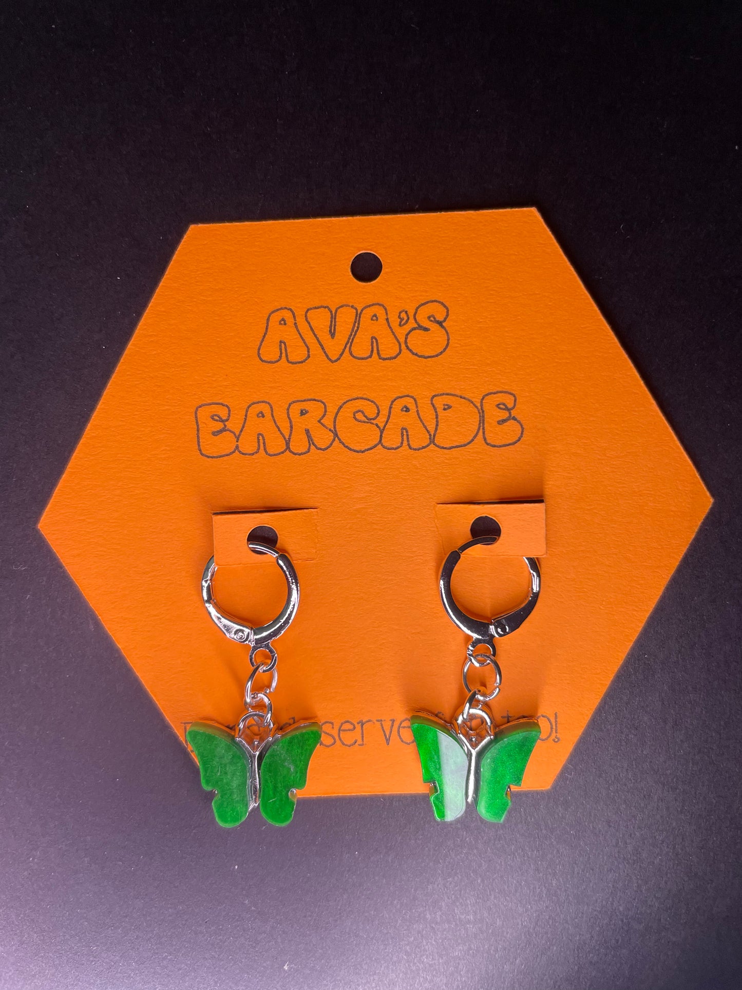 Flying Pretty Butterfly Earrings