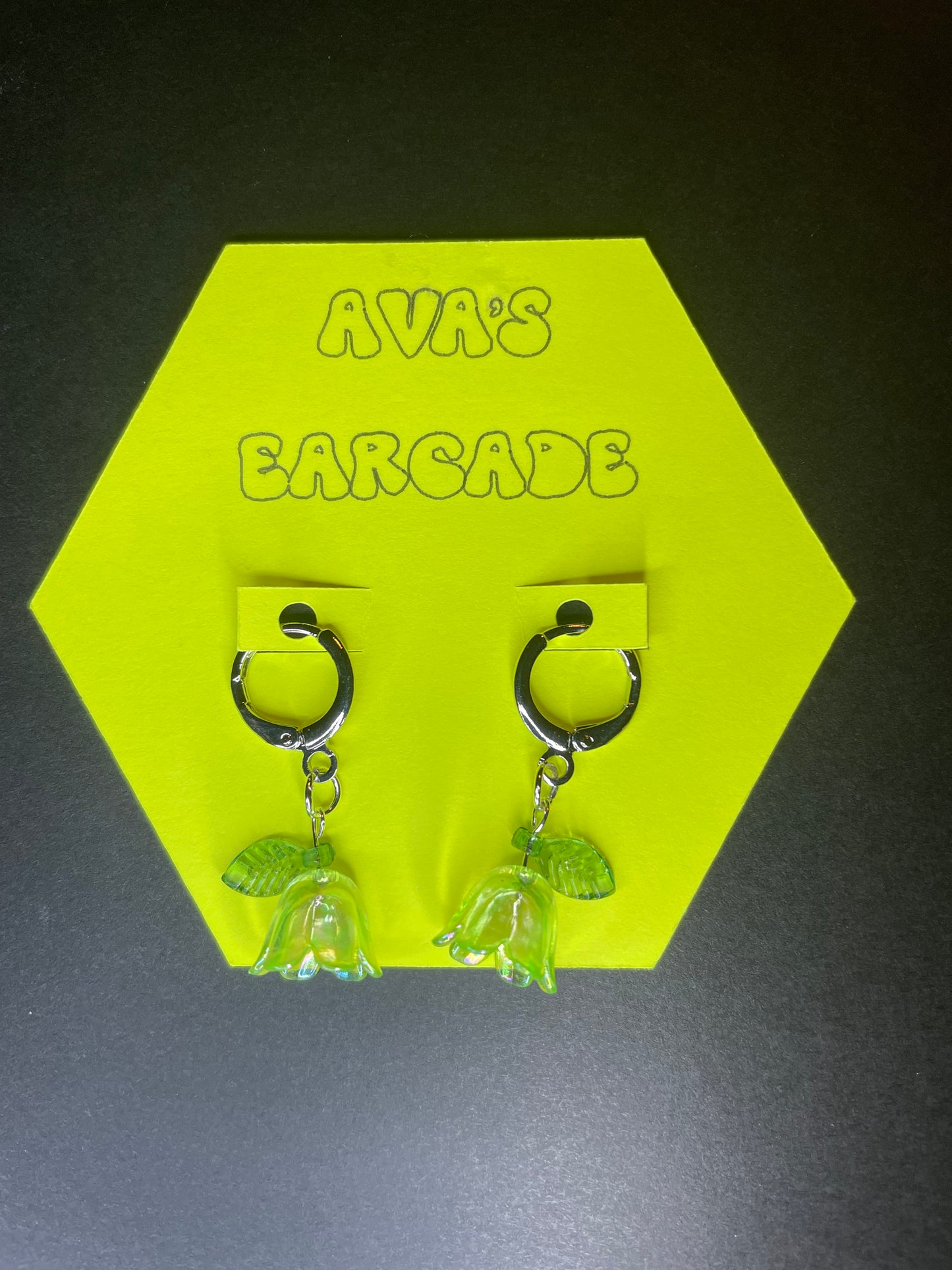 Floral Drip Flower Earrings