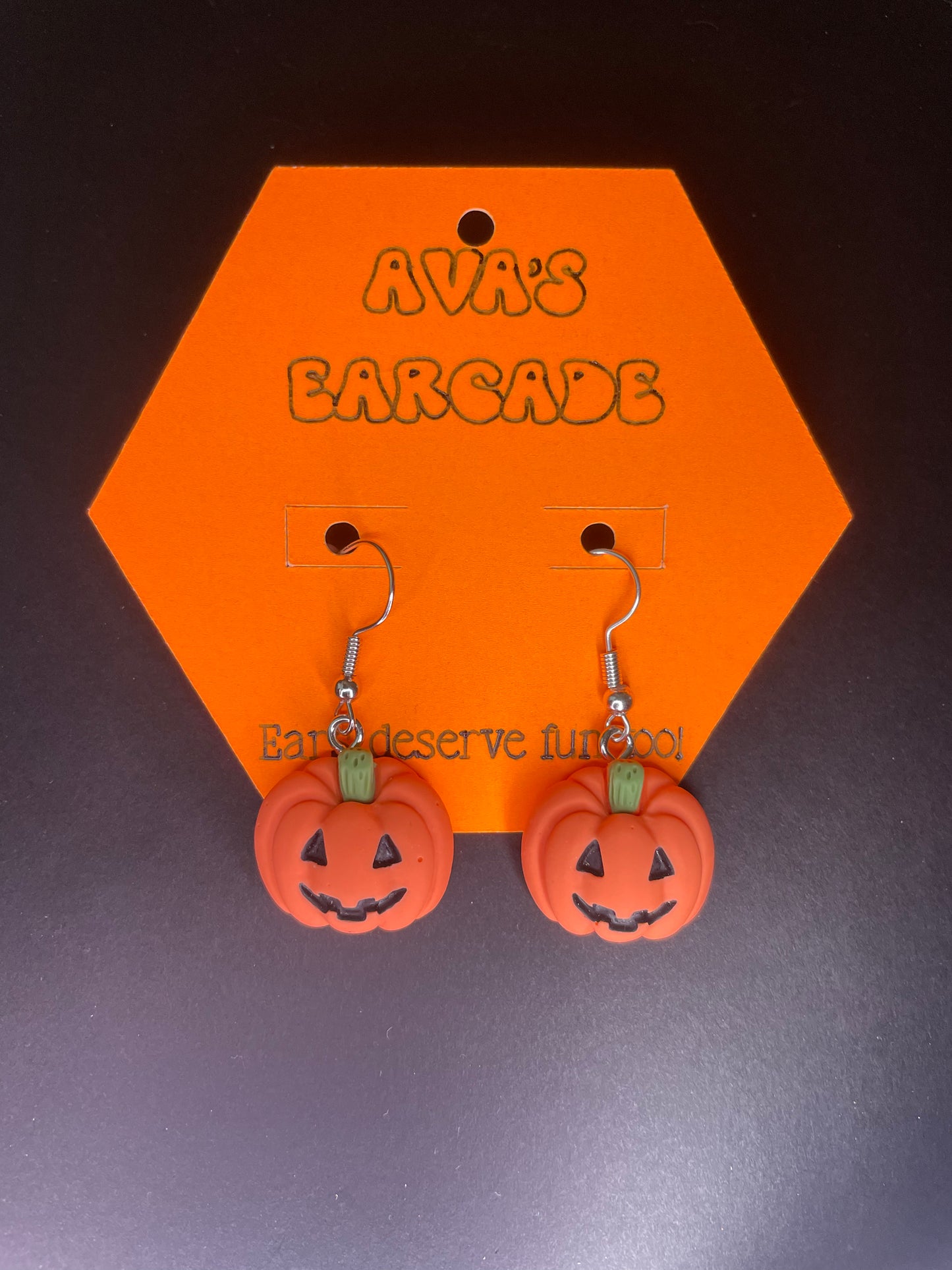Trick or Chic Halloween Earrings