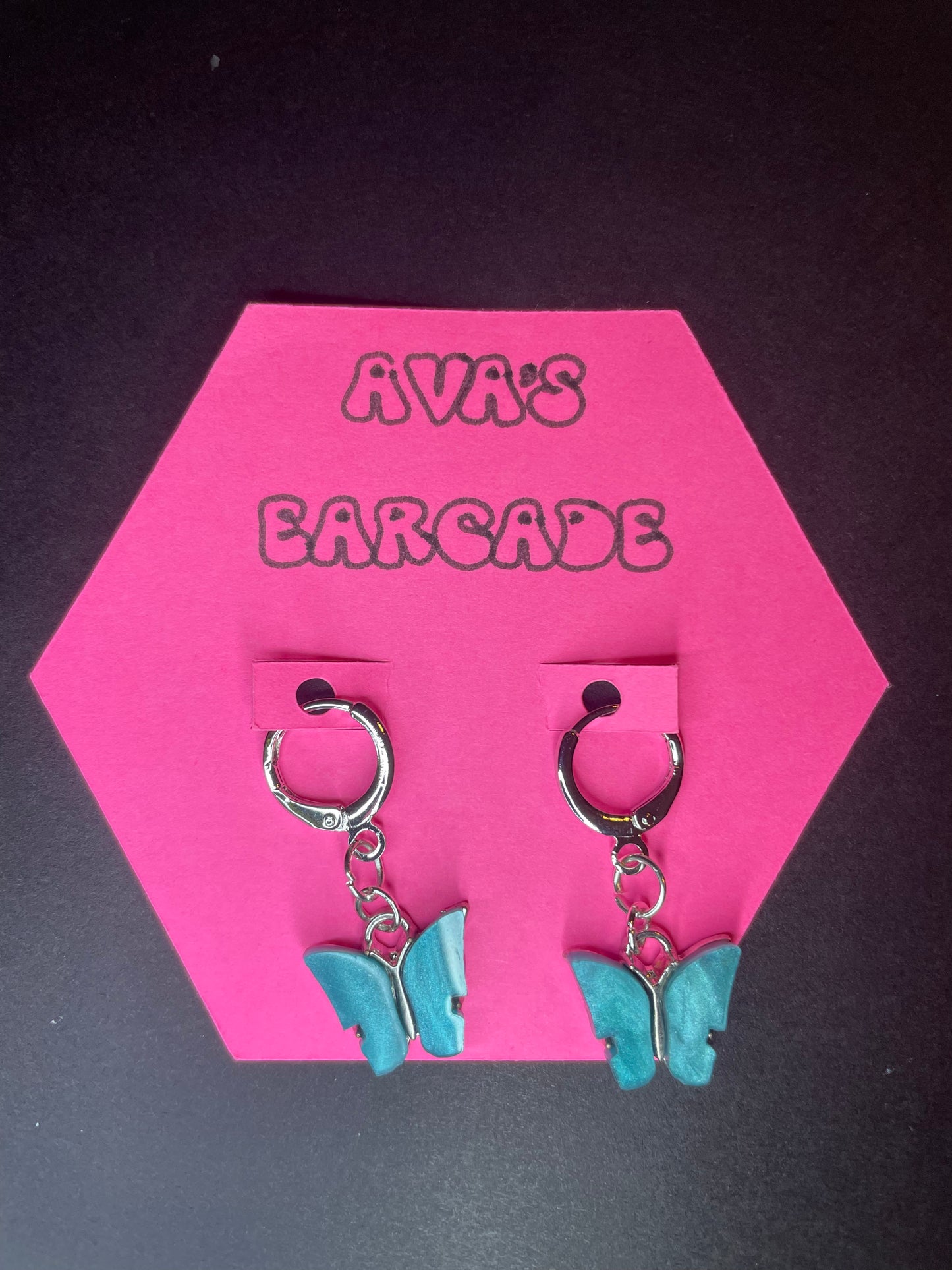 Flying Pretty Butterfly Earrings