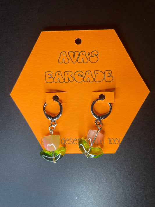 Tulip Tease Flower Earrings