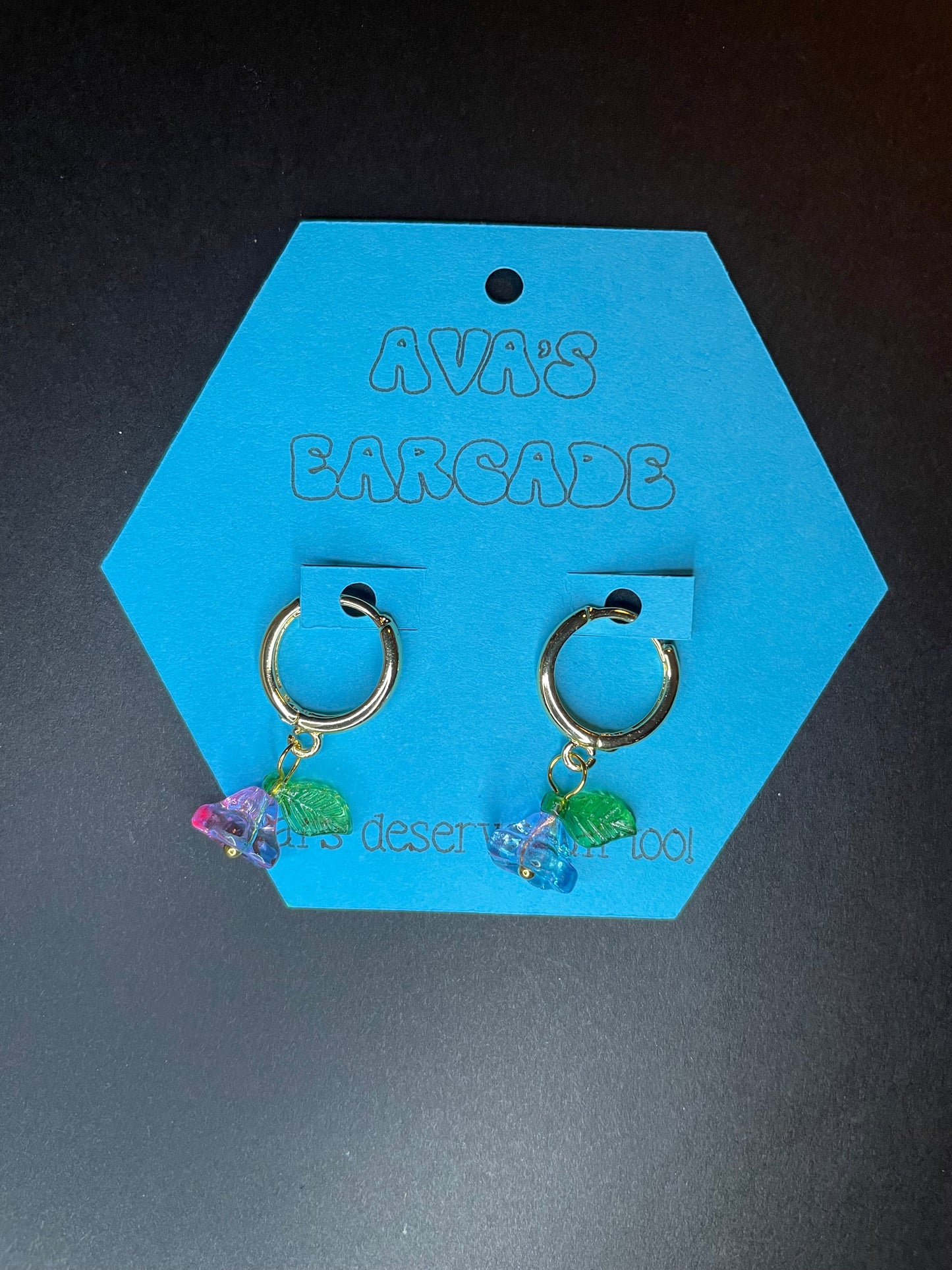 Glow Blooms Flower Earrings