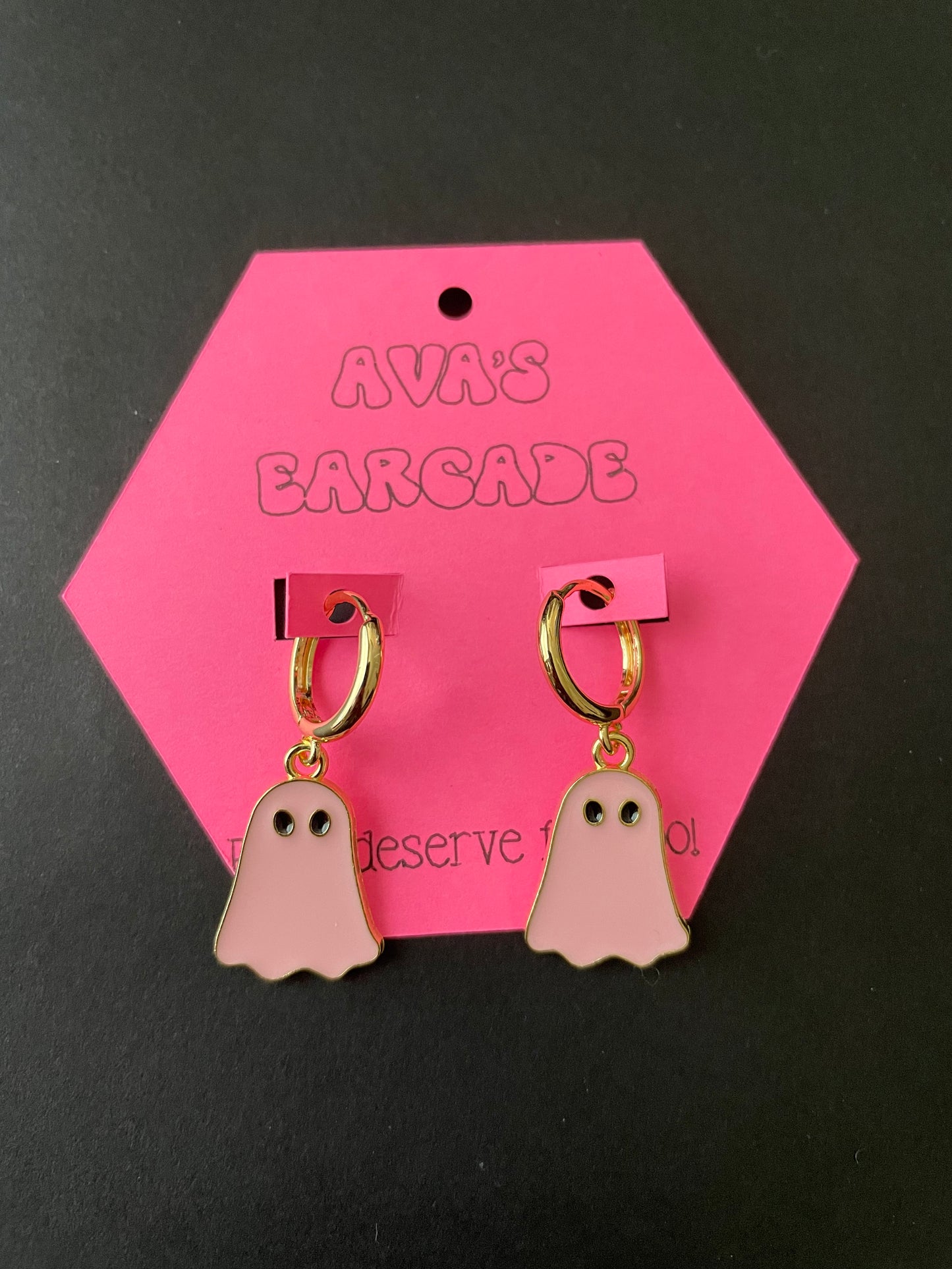 Boo Babe Ghost Earrings