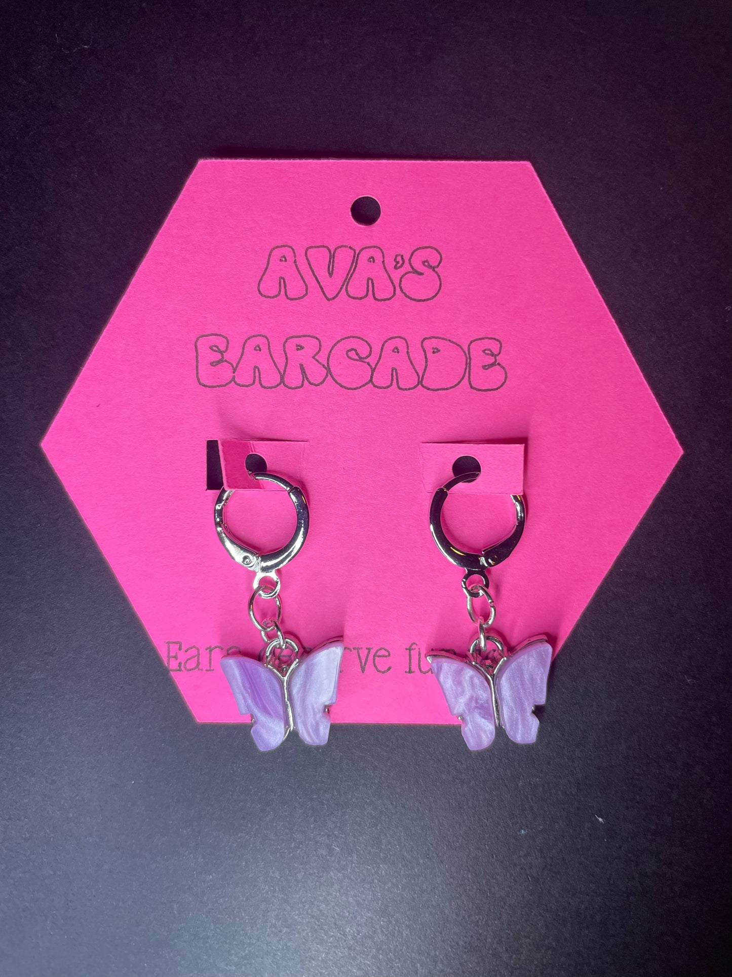 Flying Pretty Butterfly Earrings