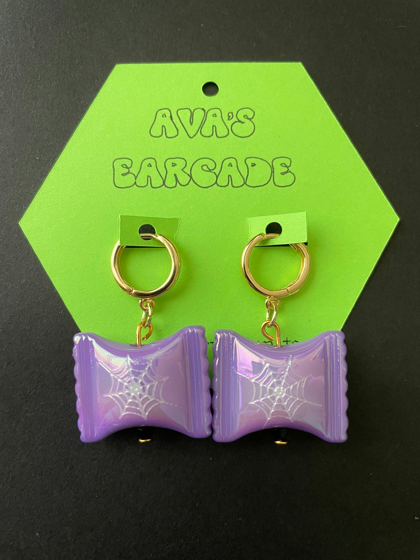 Candy Bite Halloween Earrings