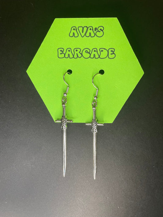 Nightpiecer Sword Earrings