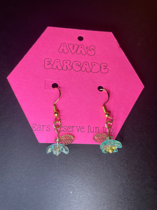 Upside Bloom Flower Earrings
