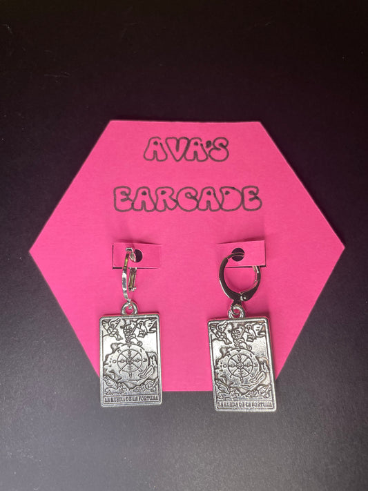 The City of Fortune Tarot Earrings