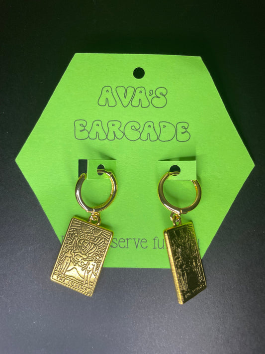 The Lovers Tarot Earrings