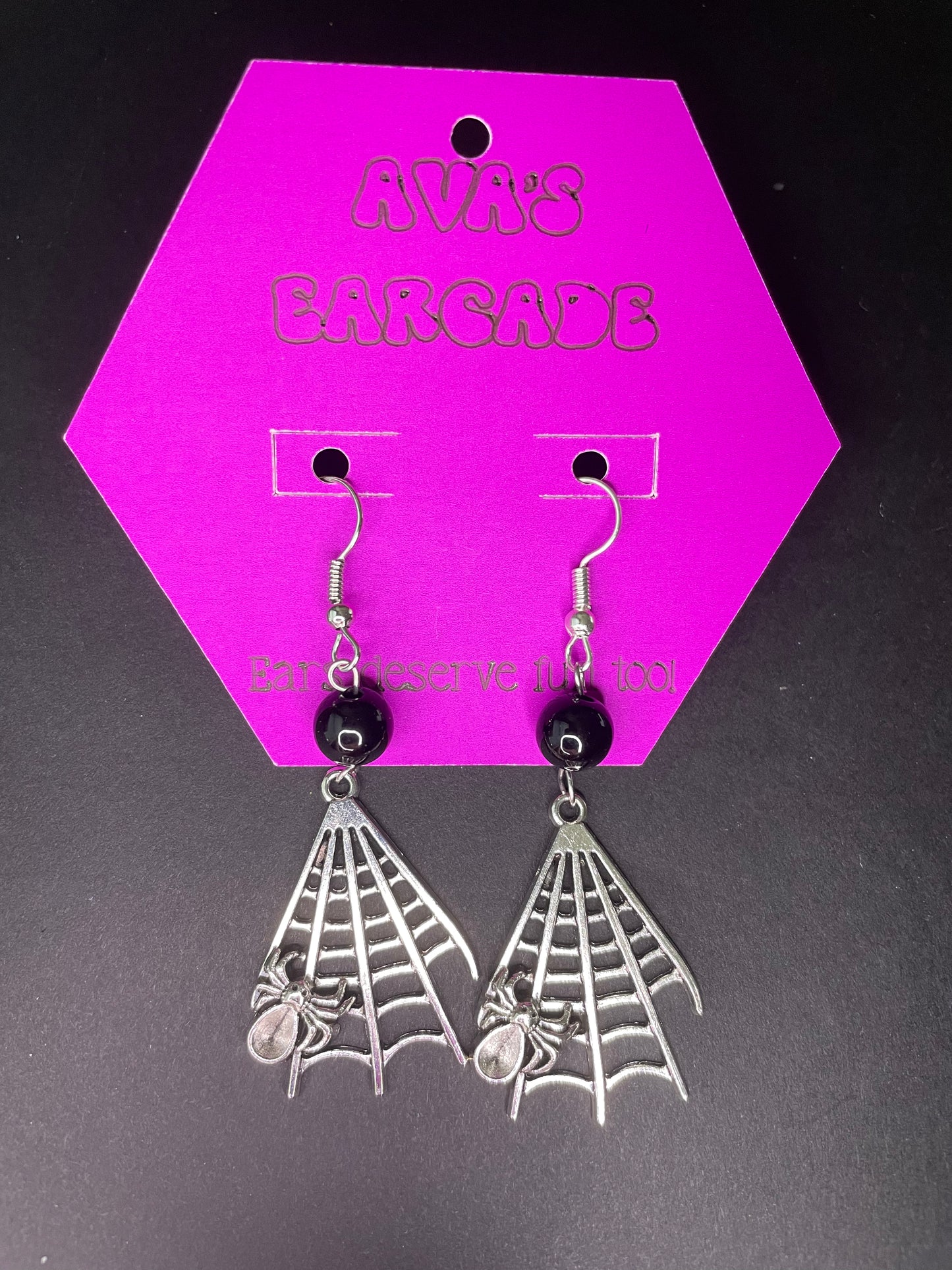 Caught You Lookin Halloween Earrings