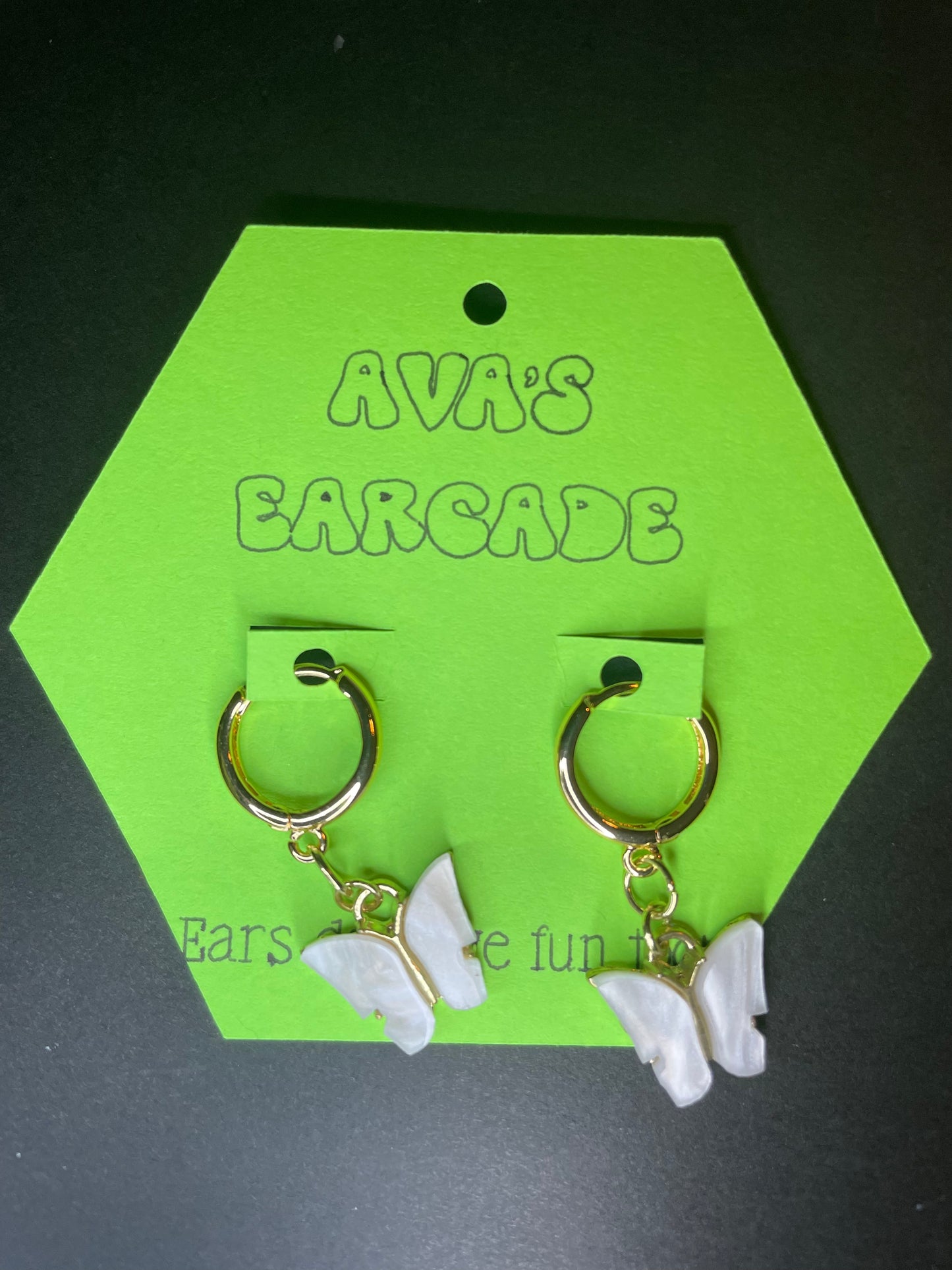 Flying Pretty Butterfly Earrings