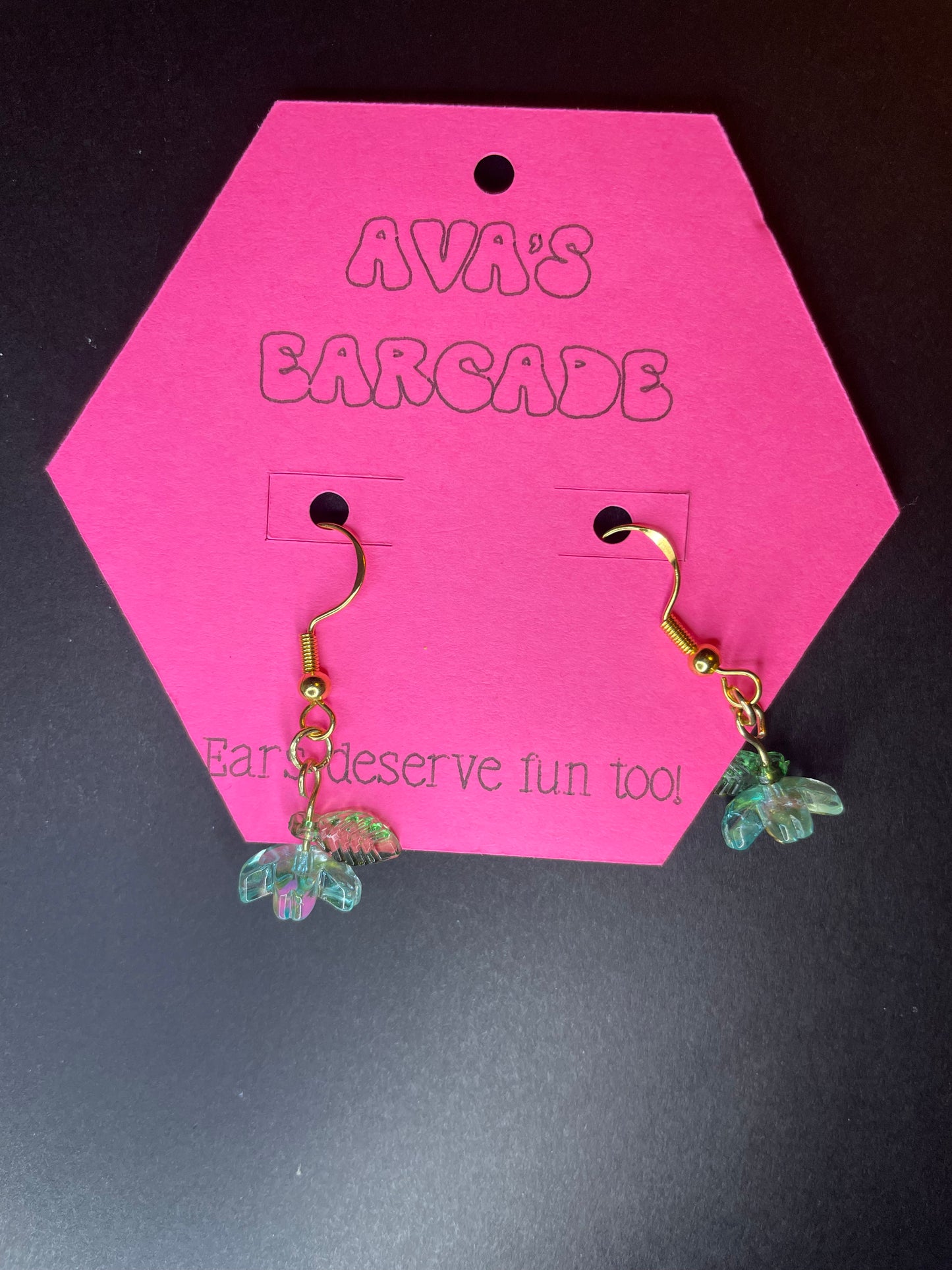 Upside Bloom Flower Earrings