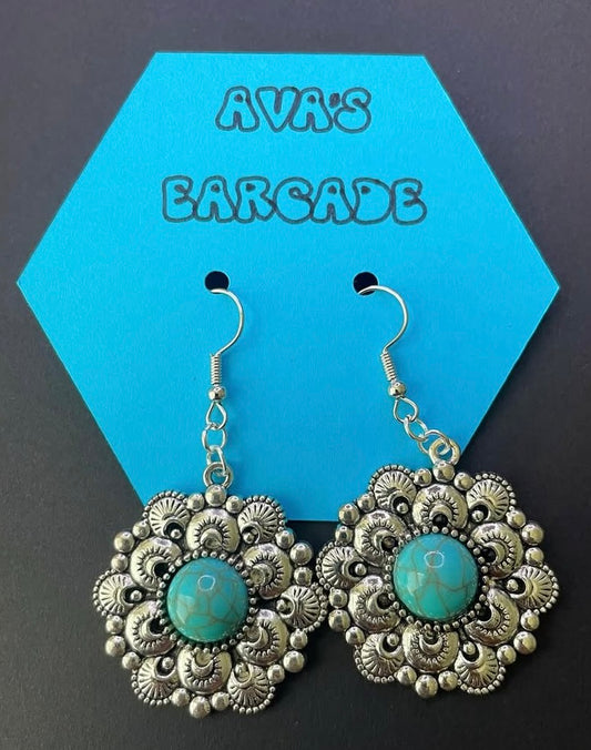Boho Breeze Turquoise Earrings