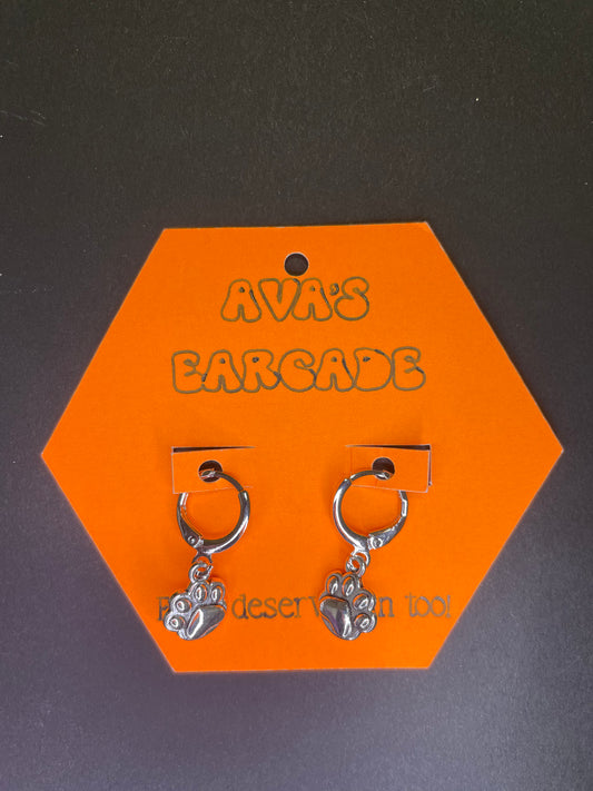 Stay Pawsitive Earrings