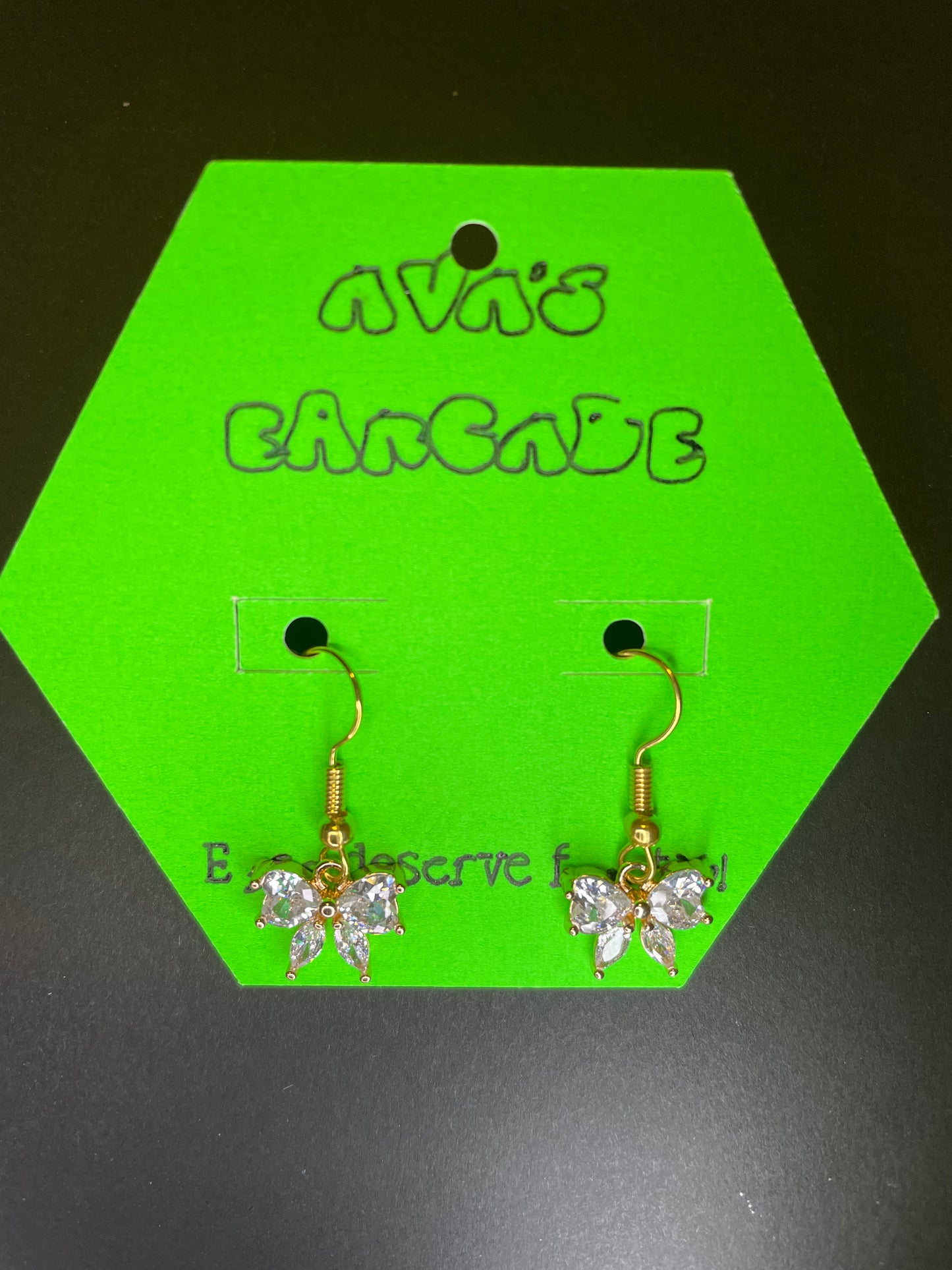 Holly Jolly Bows Christmas Earrings