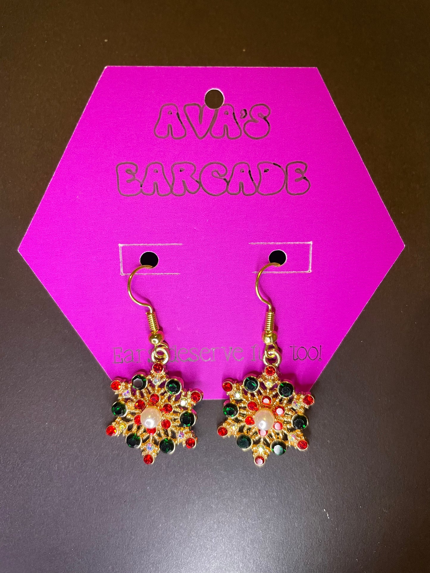 Snowfall Serenade Christmas Earrings