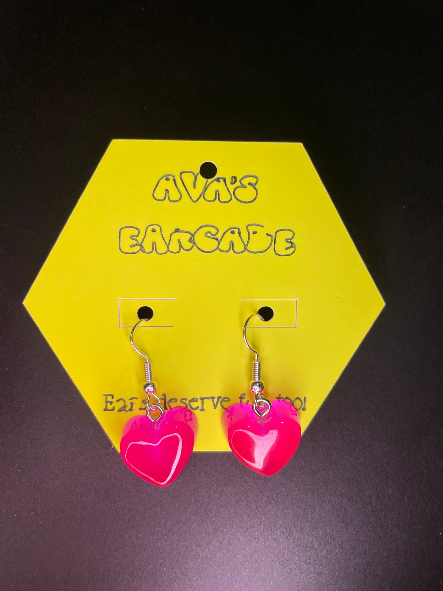 Puffy Love Kid Earrings