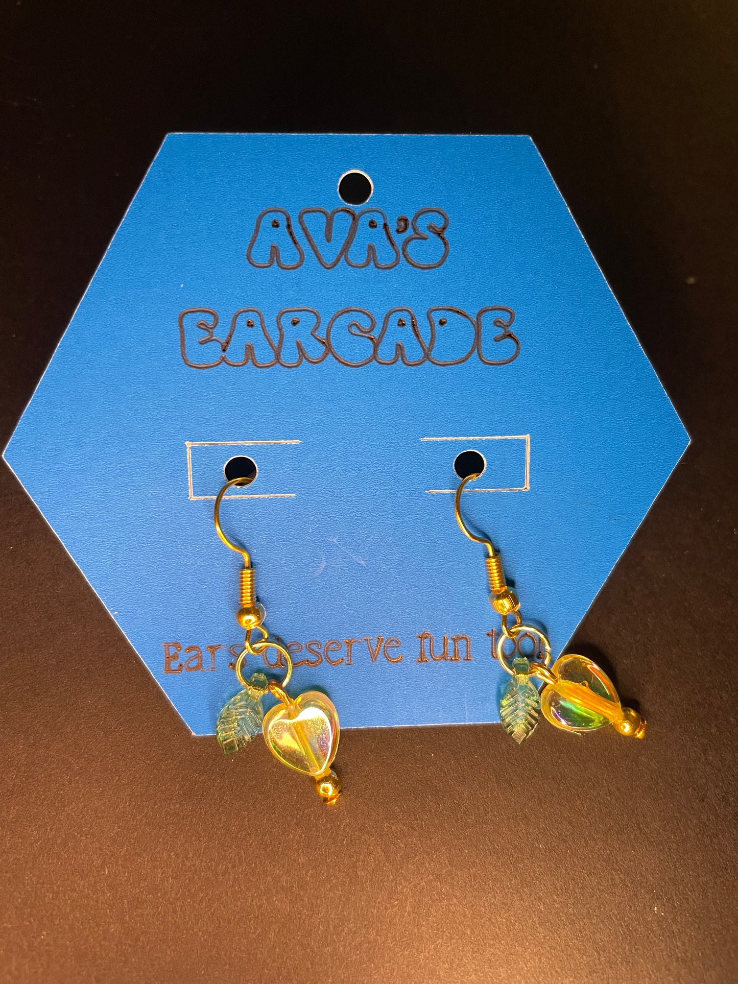 Sweetheart Berry Fruit Earrings