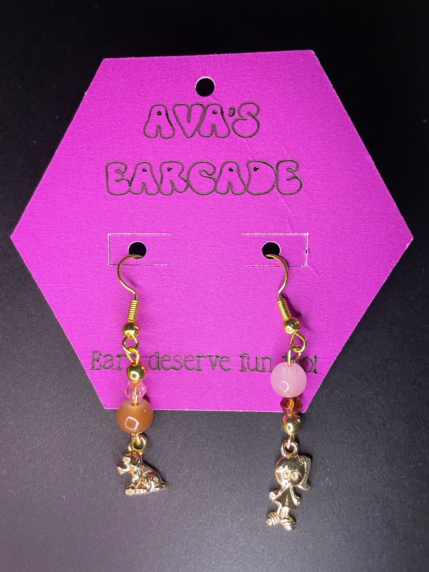 Fur-ever Friends Mismatch Earrings