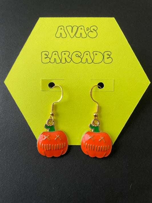 Tiny Terror Halloween Earrings