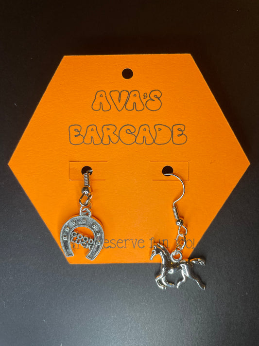 Lucky Stallion Earrings
