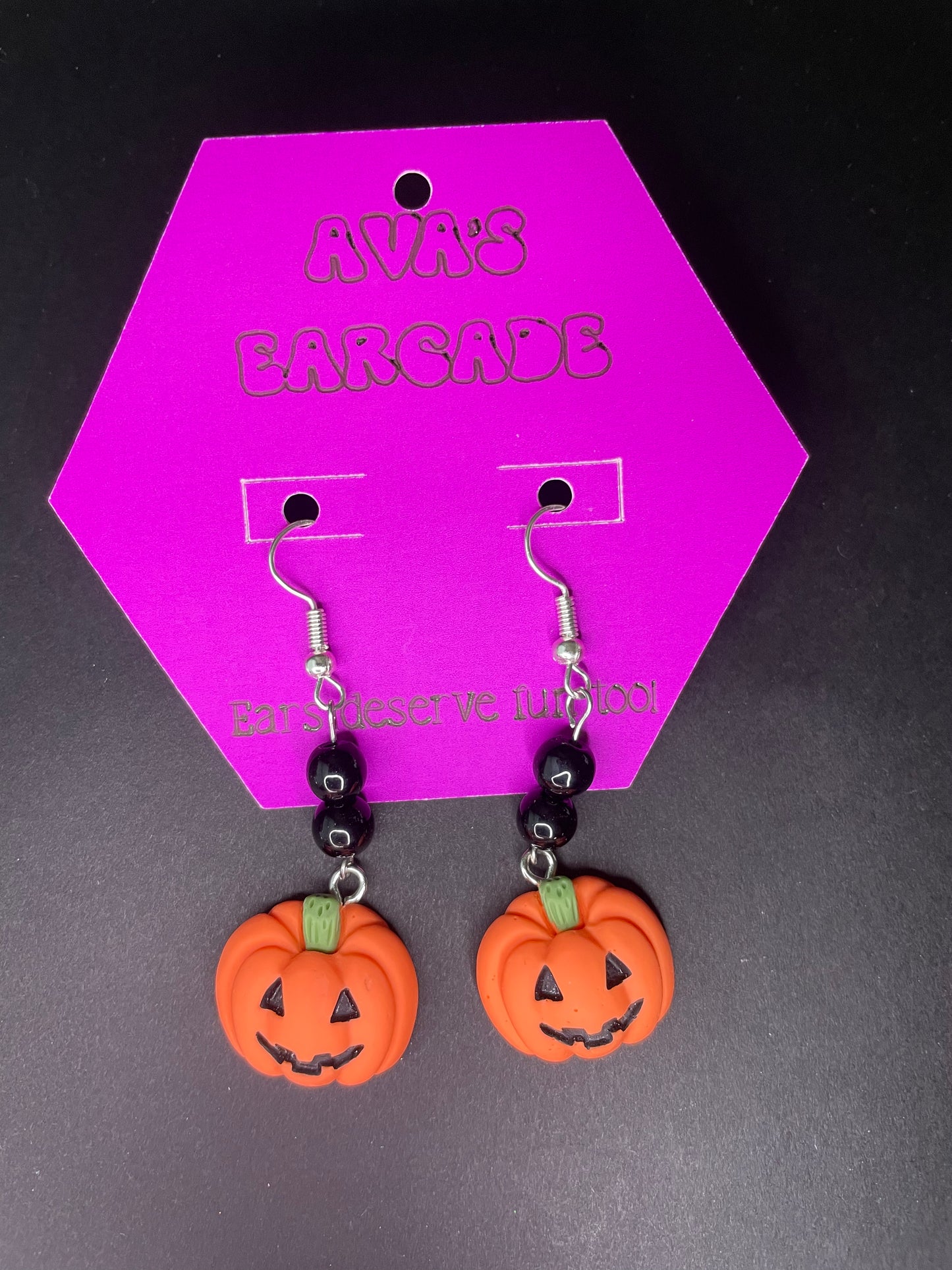 Trick or Chic Halloween Earrings