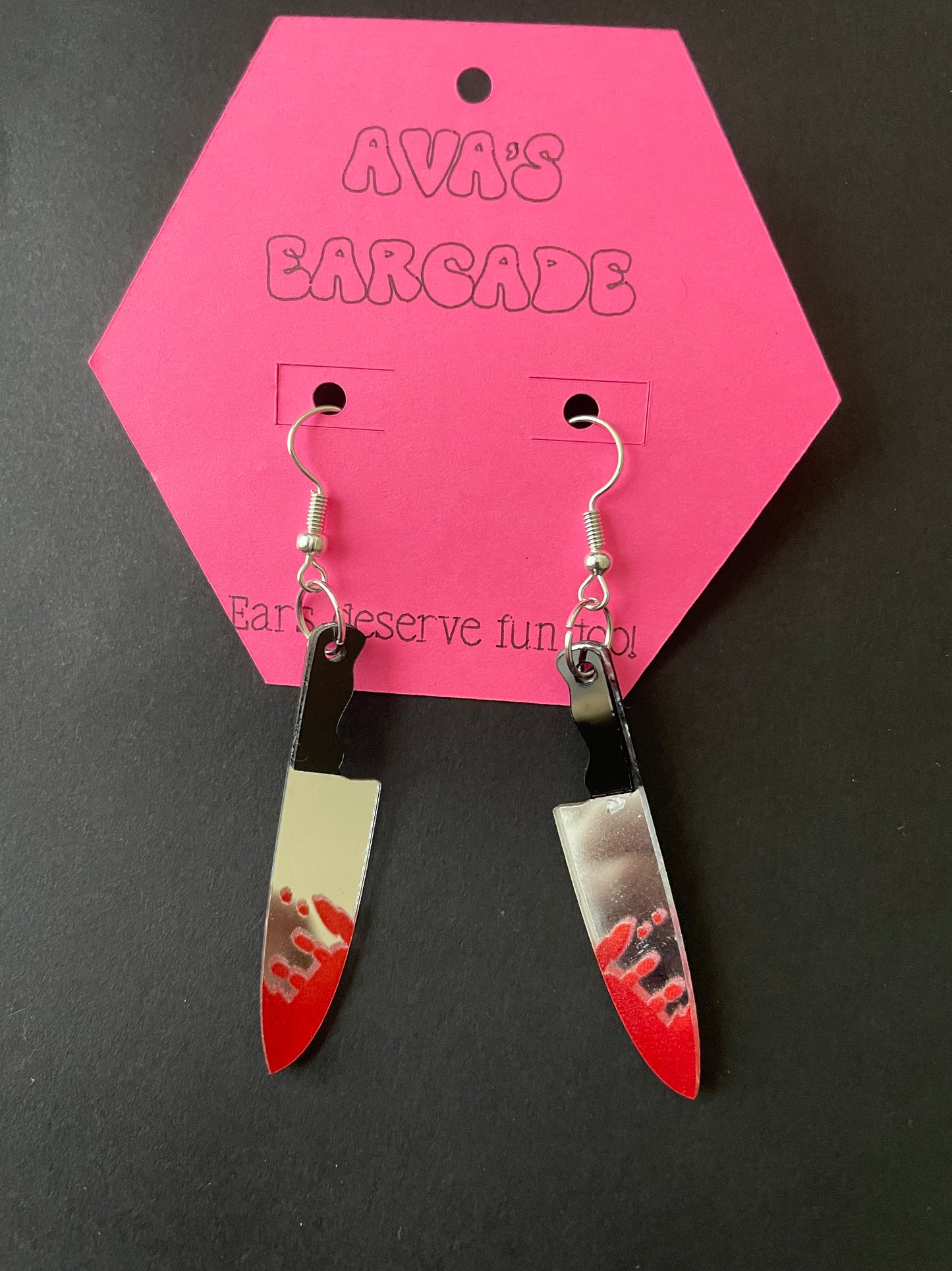 Final Cut Halloween Earrings