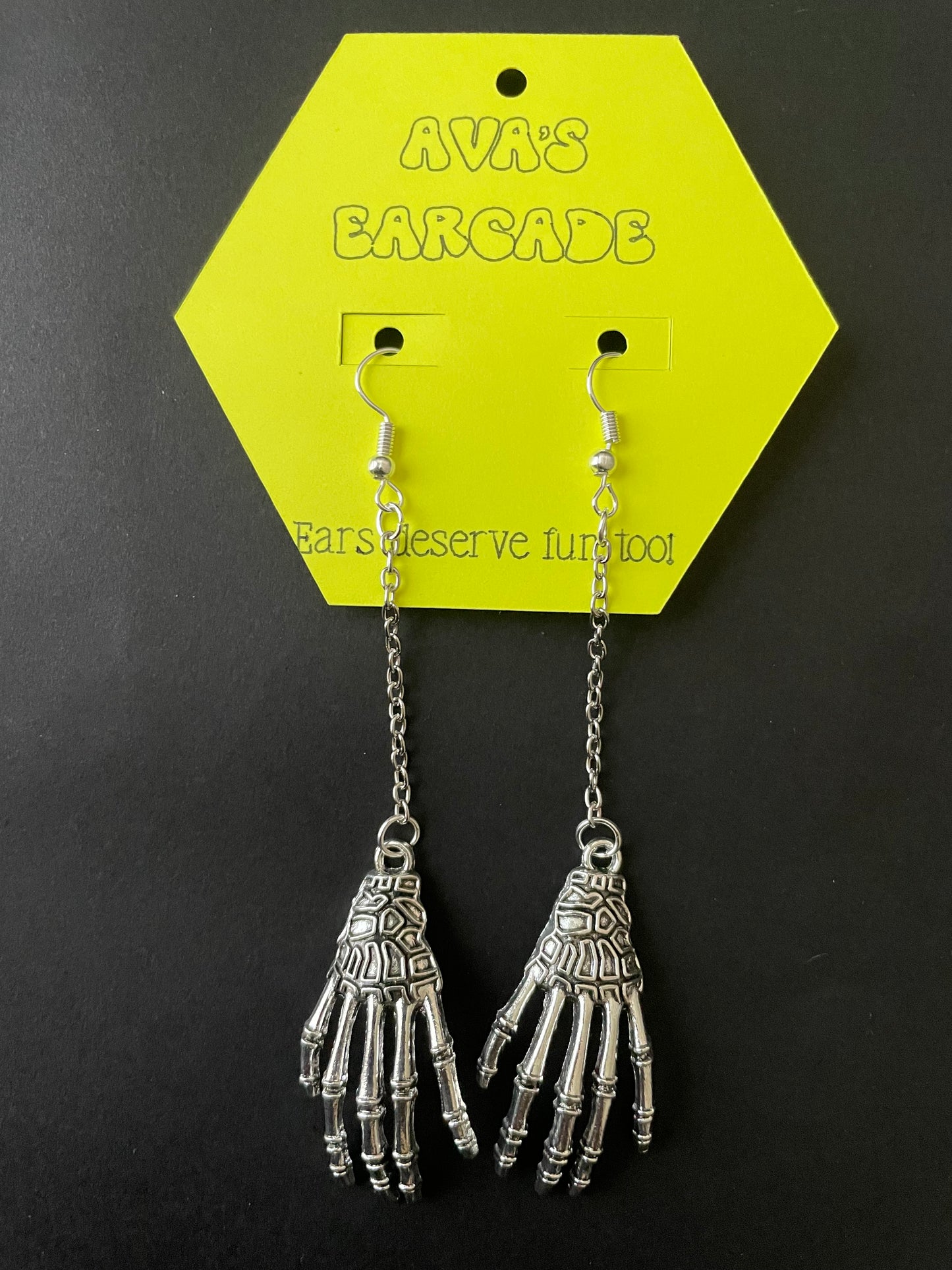 Grave Grabbers Halloween Earrings